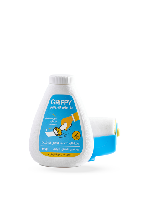 جريبي جل مضاد للانزلاق مع فرشاة - 300 مل-2