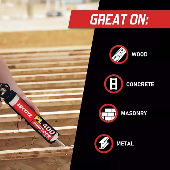 Loctite Foam Adhesive for Construction and Flooring, 10 oz.