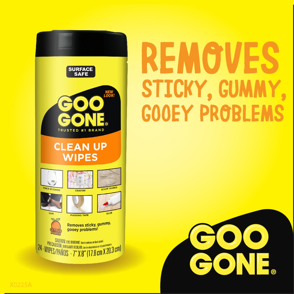 مناديل جو جون المبللة للتنظيف، 24 قطعة