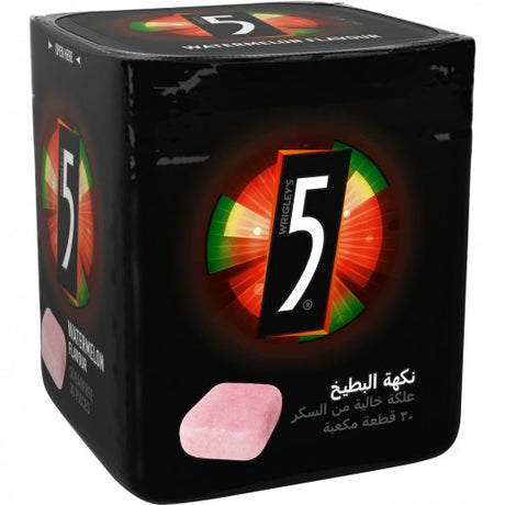 علكة مريجلي 5 بطعم البطيخ 30 قطعة-2