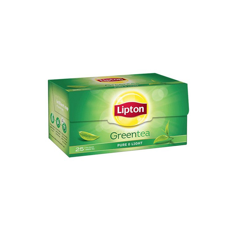 شاي أخضر ليبتون 25 قطعة-2