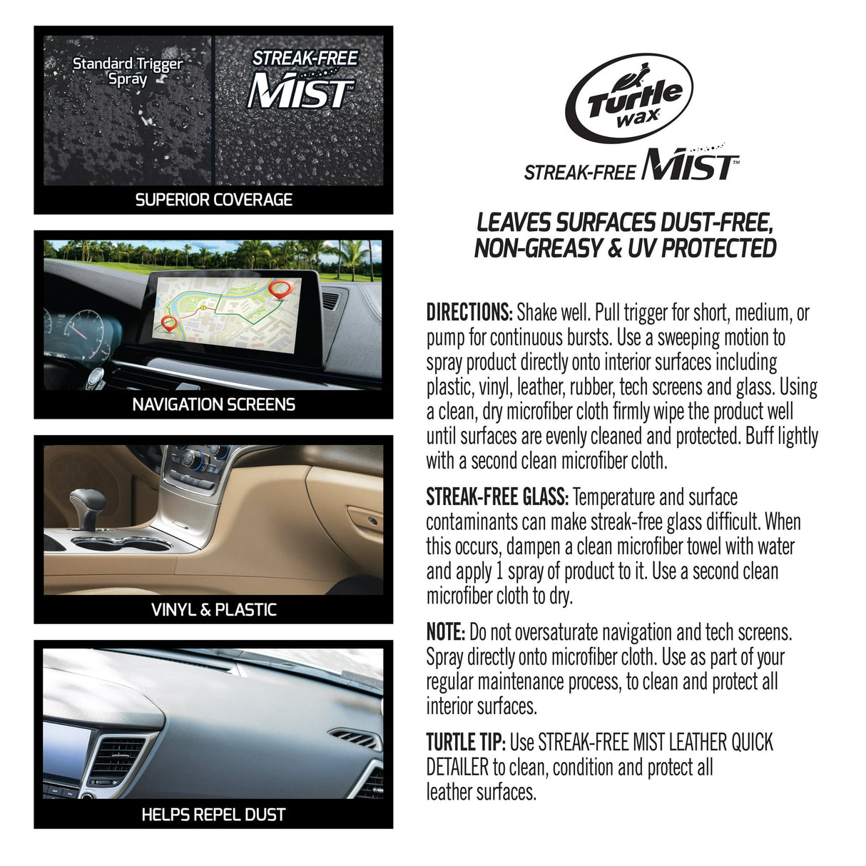 منظف ومزيل للشوائب الداخلية من تيرتل واكس - 591 مل