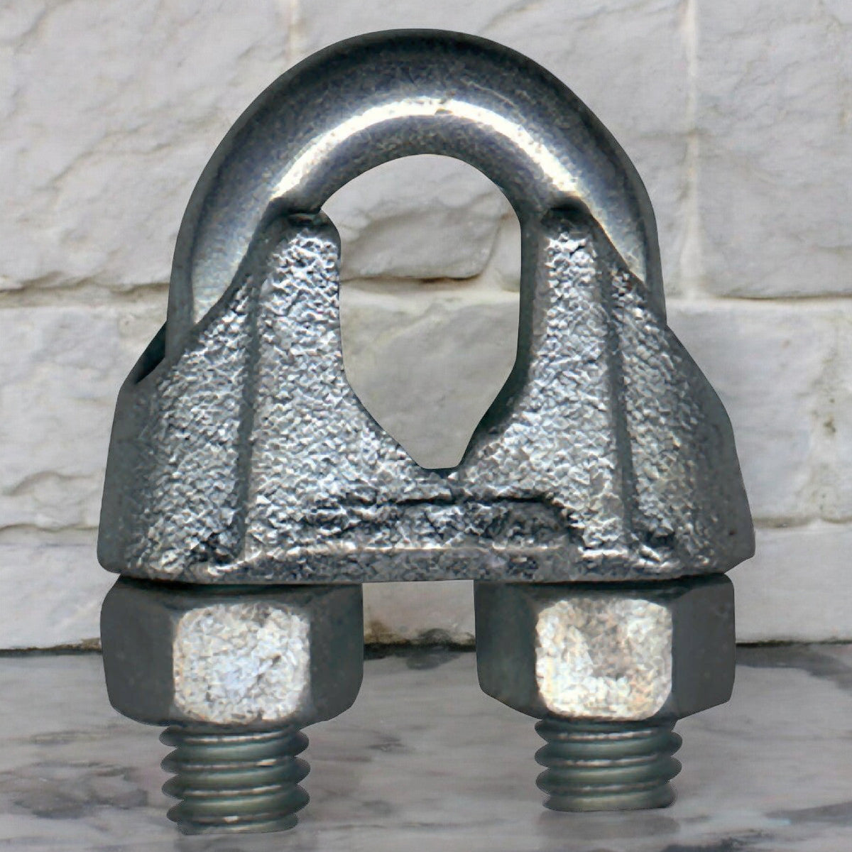 مشبك حبل سلك ستانلس ستيل من كامبل ، 1/8 بوصة، فضي