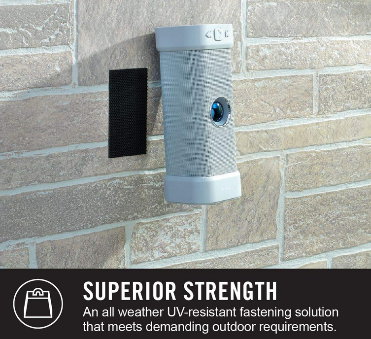 شرائط تثبيت فيلكرو اكستريم الصناعية المصنوعة من التيتانيوم، 6 × 4 بوصة، عدد 3