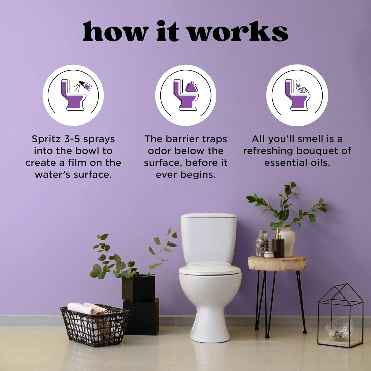 Poo-Pourri Toilet Spray Lavender Vanilla - 59ml