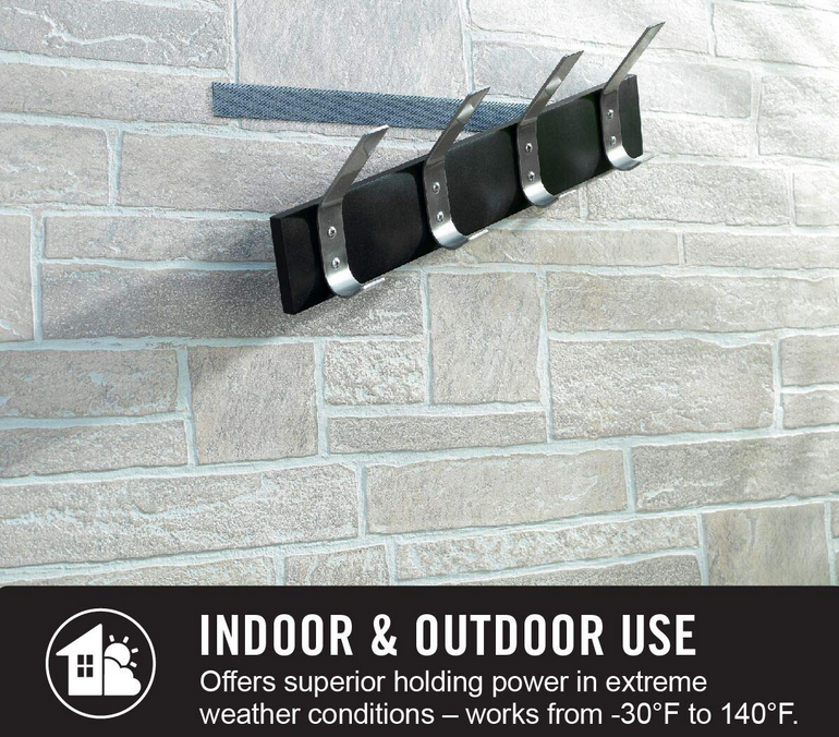 شرائط تثبيت فيلكرو اكستريم الصناعية المصنوعة من التيتانيوم، 6 × 4 بوصة، عدد 3