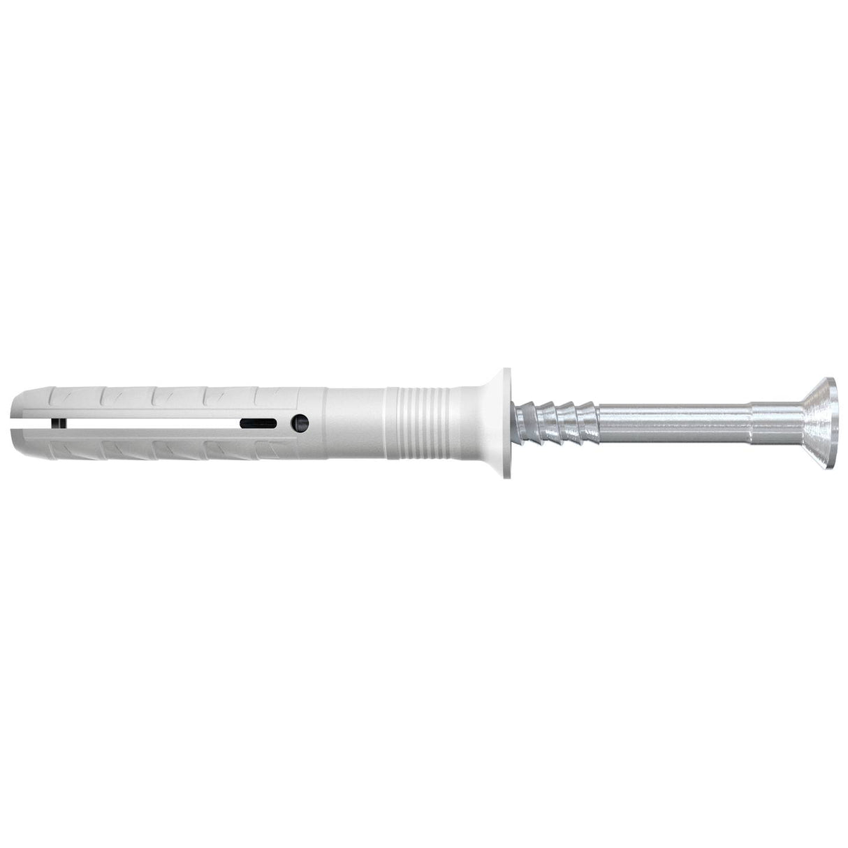 Fisher N Wall Plug Set with Countersunk Head Screws - Grey