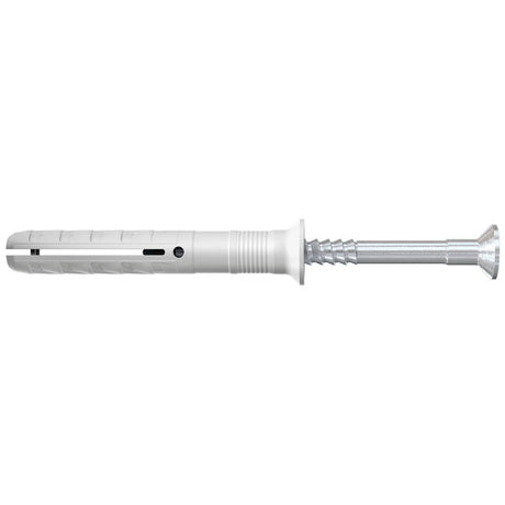 Fisher N Wall Plug Set with Countersunk Head Screws - Grey