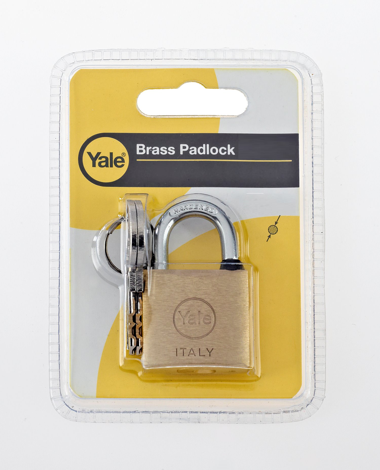 Yale Padlock 110 Series 30 mm Brass finish