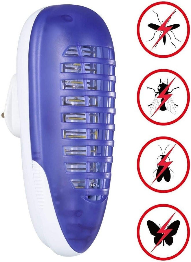 ديمو صاعق حشرات كهربائي، 4 وات - أزرق-2