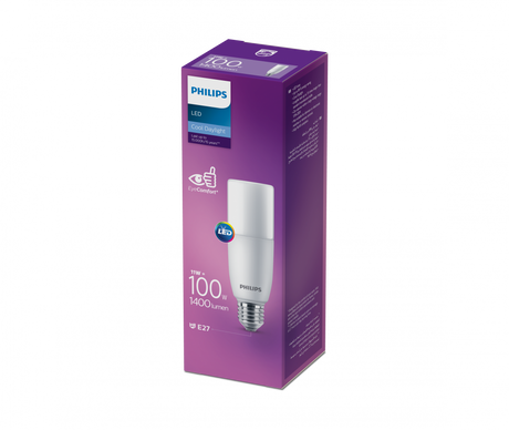 Philips LED DL Stick Energy Saving Bulb E27 Base, 11W, 6500K - White