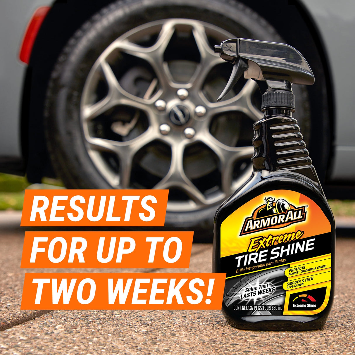 Armor All Extreme Tire Shine Spray - 650ml