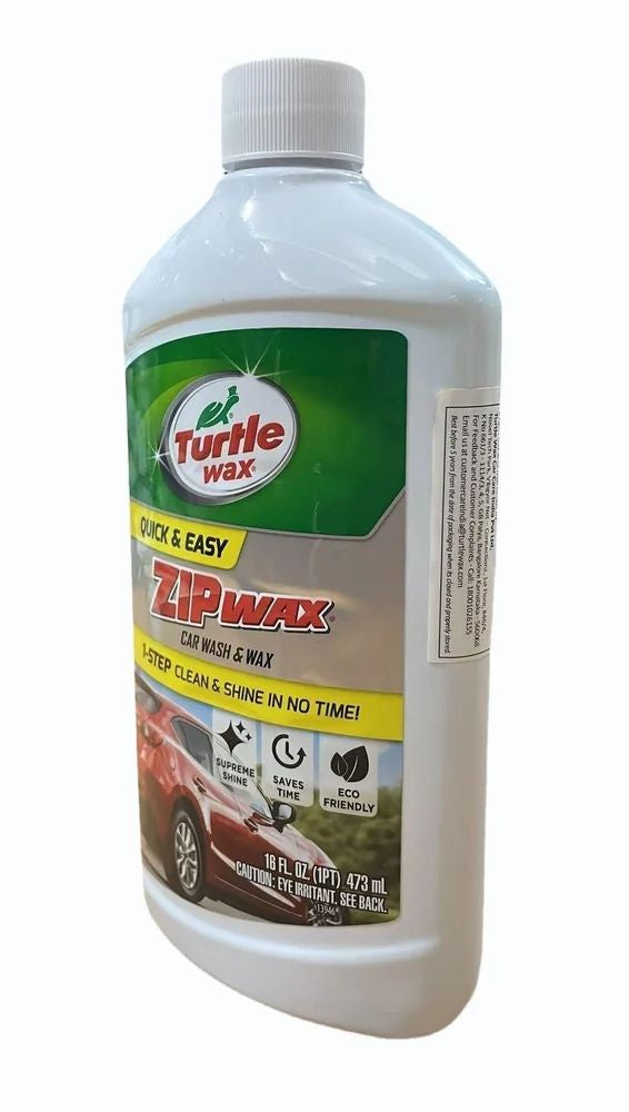 سائل شمع وغسيل السيارات كويك اند ايزي زيب واكس من تيرتل واكس - 473 مل