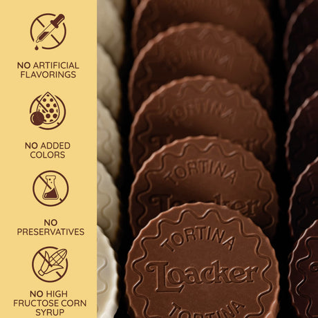 ويفر لوكر تورتينا دارك شوكولت بطعم البندق 24*6 - 21 جرام-2