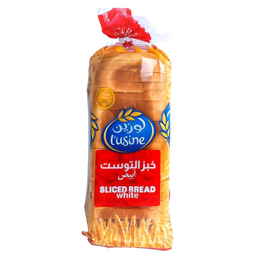 شرائح خبز لوزين أبيض