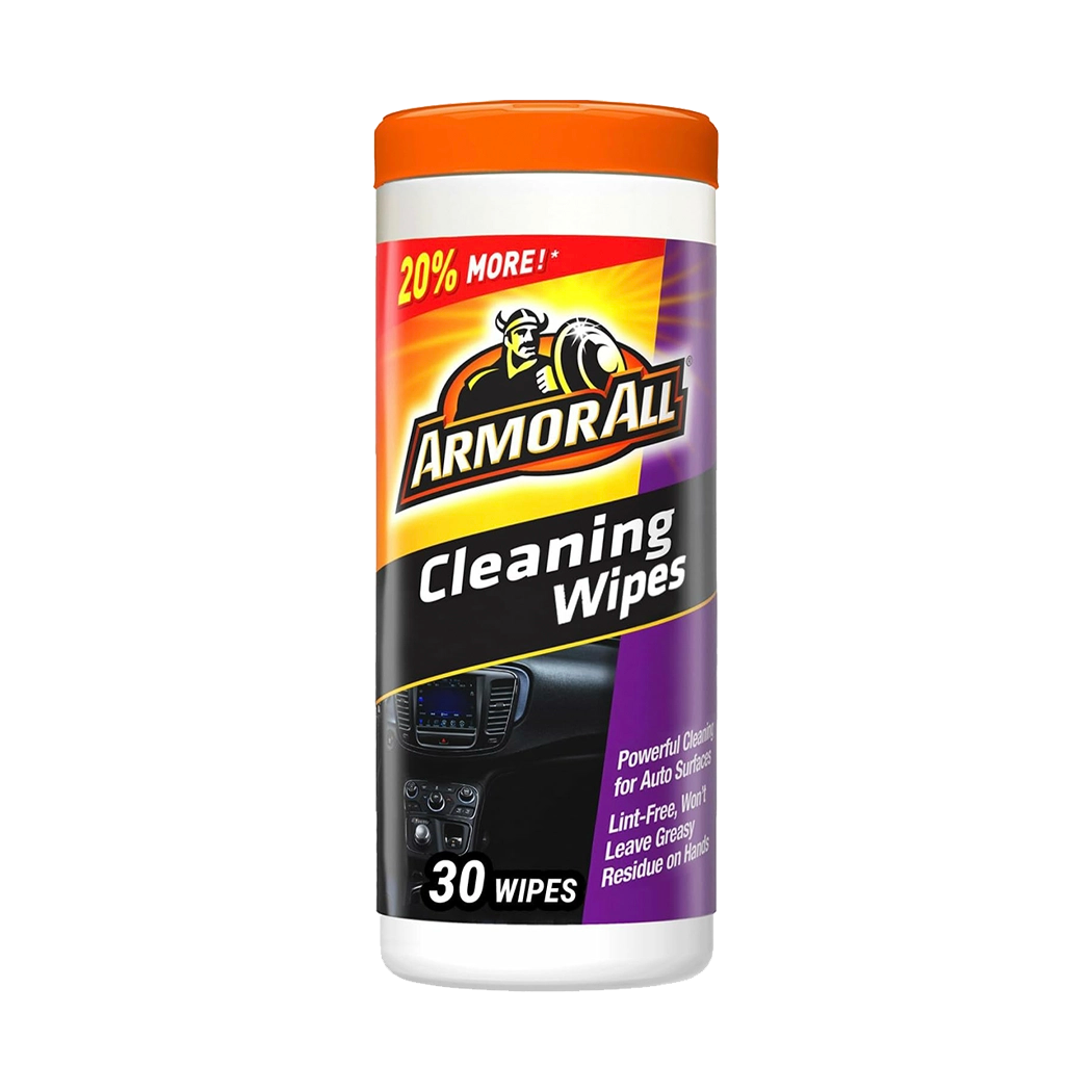 Armor All Protectant Moist Wipes for Car Interior – 30 Count