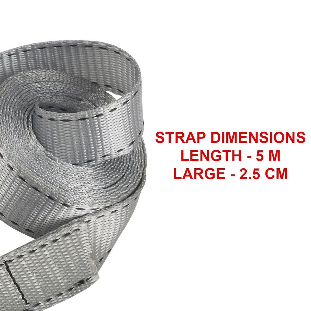 Master Lock Luggage Strap, Grey