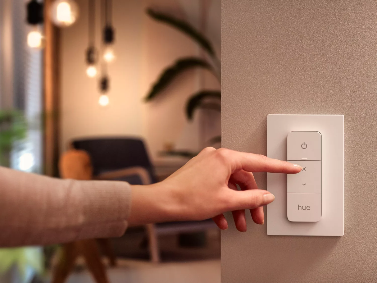 Philips Hue Wireless Dimmable Light Switch - White