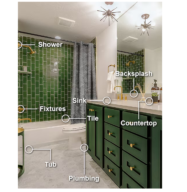 Loctite Tile Adhesive Tube, White, 55 oz