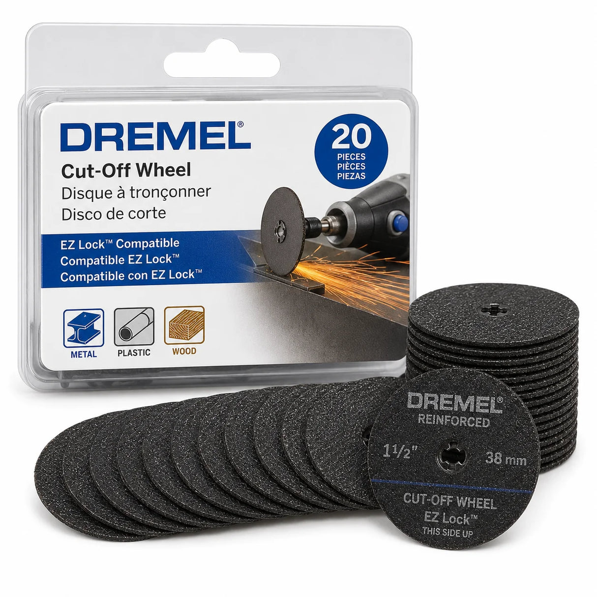 Dremel Cut-Off Wheel – 20 pieces