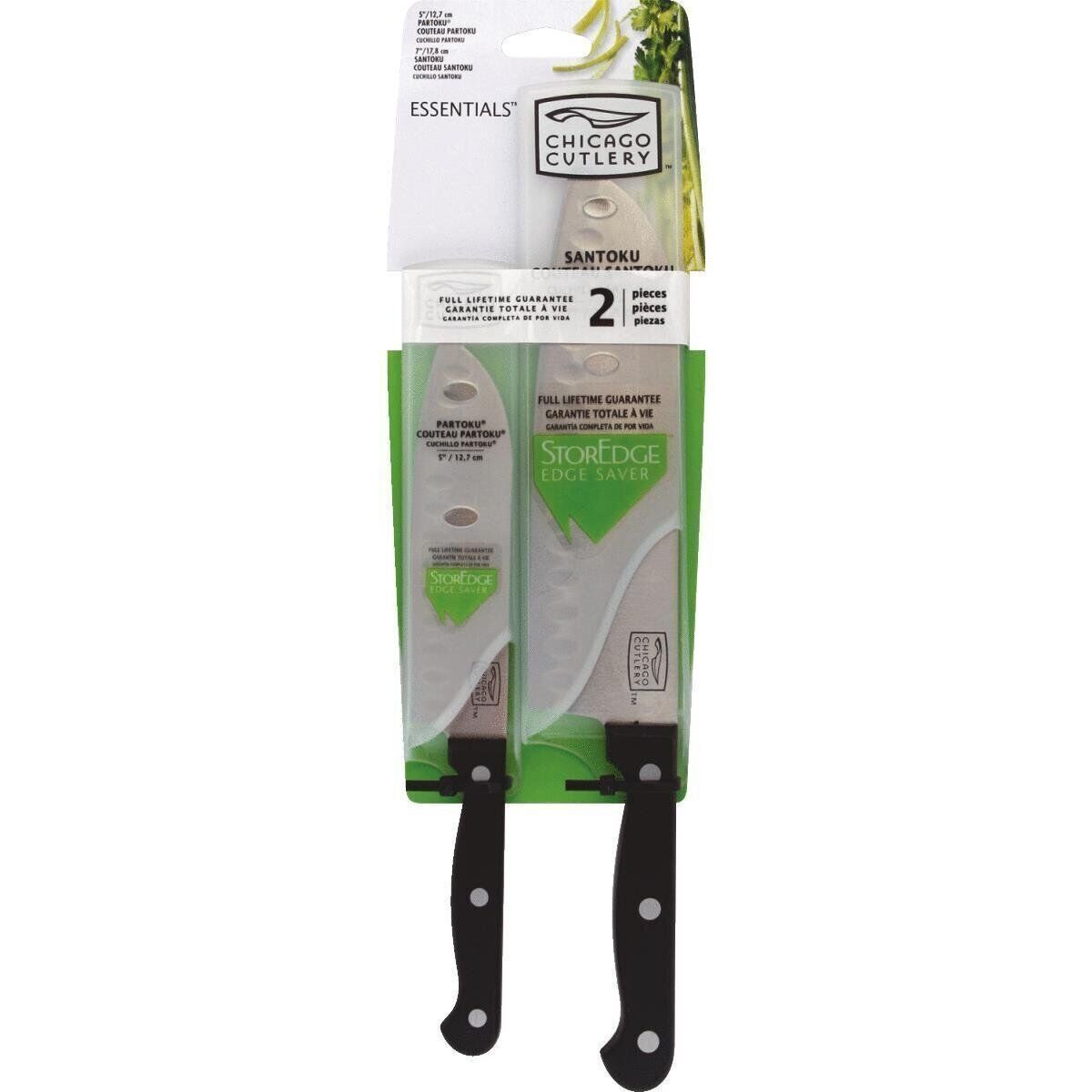 Chicago Cutlery 2Pc. Partoku/Santoku Knife Set