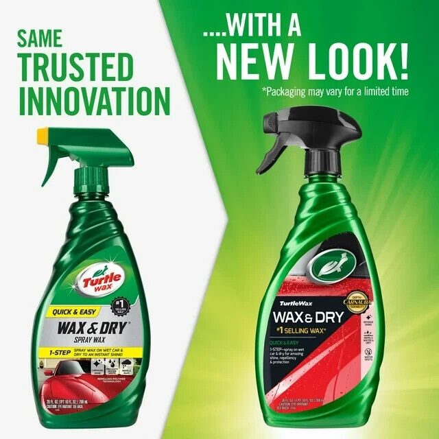 Turtle wax 1-Step Wax And Dry 26-oz.
