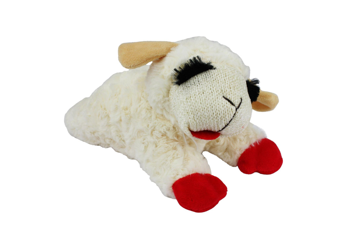 10" Lamb Chop Dog Toy