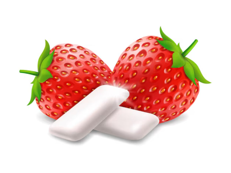 علكة نوفا بطعم الفراولة 50 قطعة-2