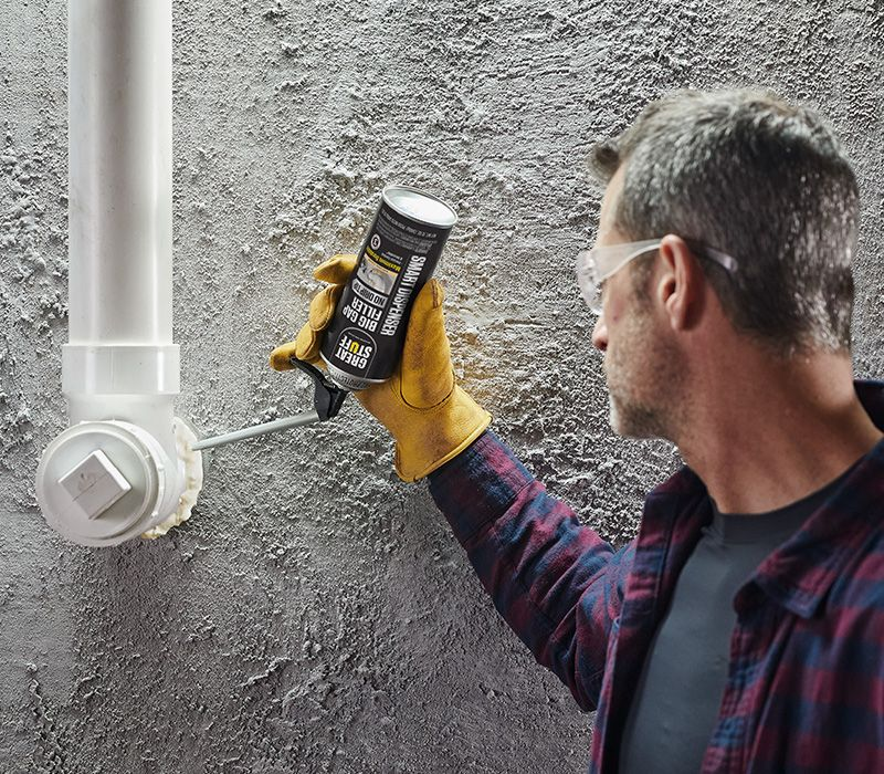 Great Stuff Foam Crack Filler with Precision Distribution Neck