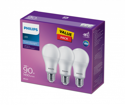 3PCS ESS LEDBulb 13W E27 6500K 230V GEN5