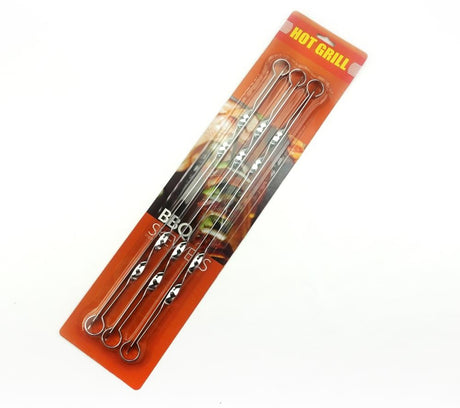 هوت جريل أسياخ شواء، موديل 5913، 6 قطع - فضي