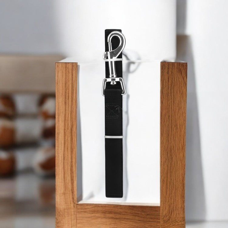 PE 1x6 BLK Dog Leash