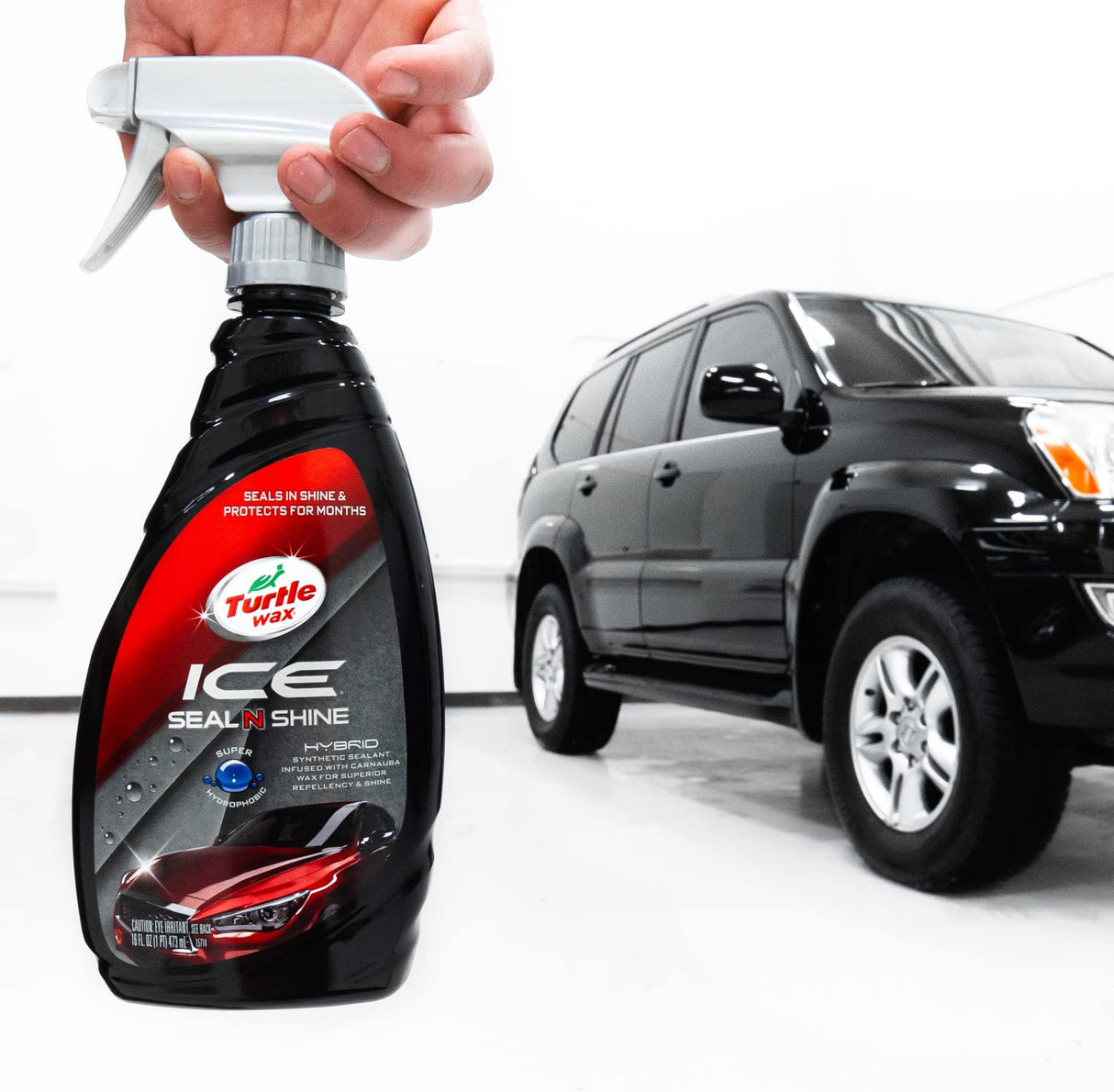 شمع هايبرد مانع للتسرب ايس سيل أند شاين من تيرتل واكس - 473 مل