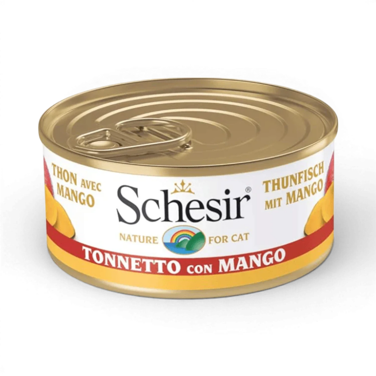 Schesir Cat Tuna with Mango Fruit Can - 75g