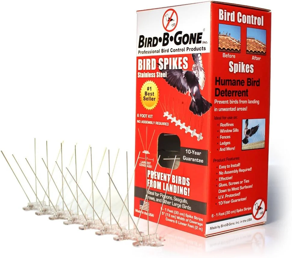 BIRD B GONE Stainless Steel Spike – 5 x 6 in