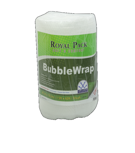 Royal Pack Soft & Comfortable Bubble Wrap - Clear