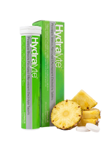 Hydralyte Electrolyte Effervescent Tablets – Pineapple Breeze – 20 Tablets