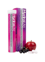 Hydralyte Effervescent Tablets, Apple & Blackcurrant Flavor - 20 Tablets
