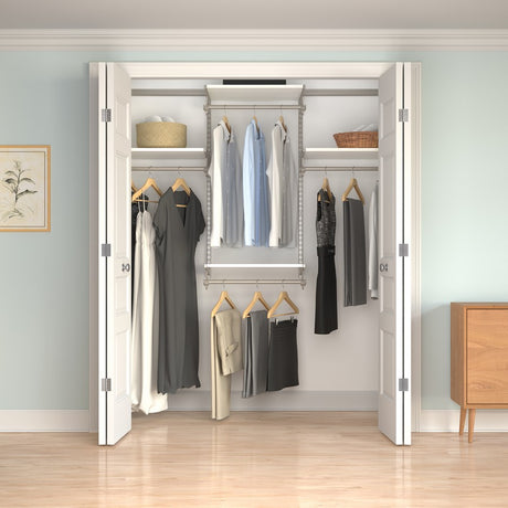 Nap & Vought Melamine Shelf for Decoration and Storage