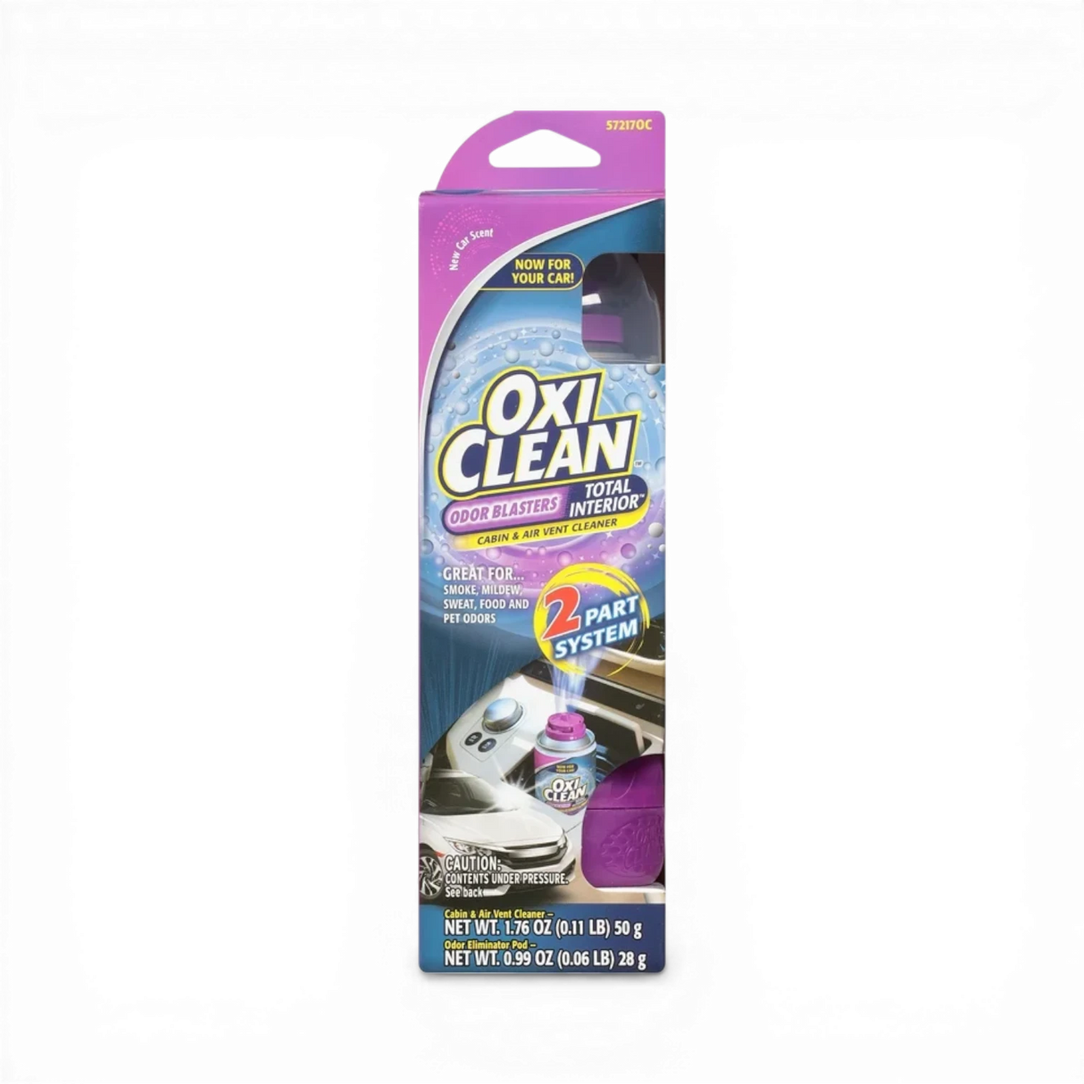 OxiClean Car Interior & Air Vent Cleaner – 50 g + 28 g
