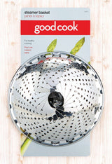 Good Cook Heavy Duty Stainless Steel Steamer Basket 1L