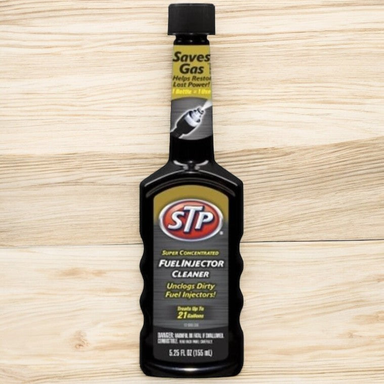 STP Fuel Injector Cleaner 5.25 oz Black