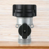 Galmor Zinc Chrome Hose Stop Valve