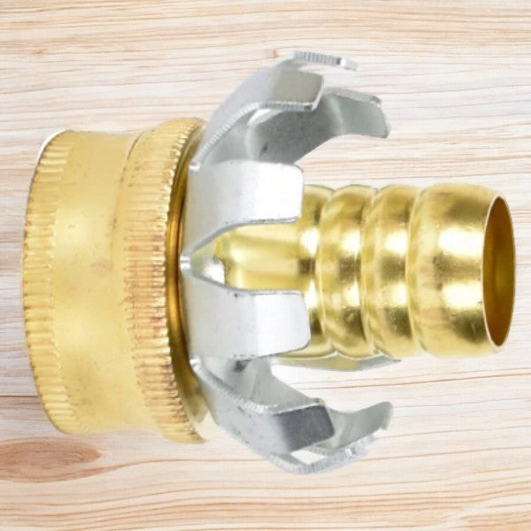 Green Thumb 5/8" Brass Hose Connector