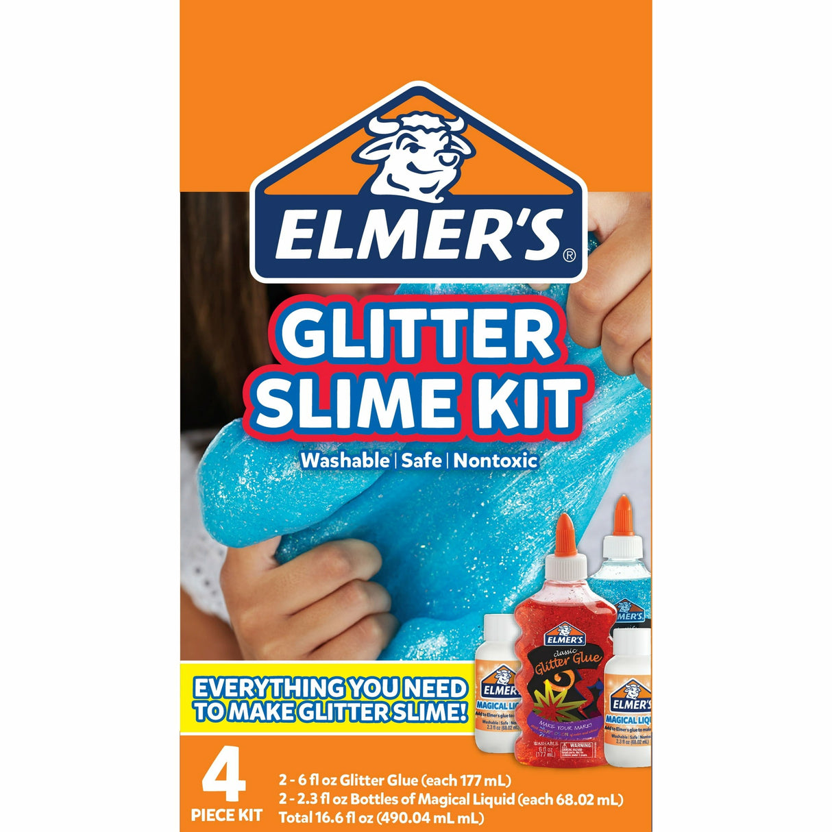 Merz Glitter Slime Kit - Multicolor