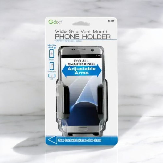 حامل هاتف بتركيب تهوية قابل للتعديل جوكست - أسود-2