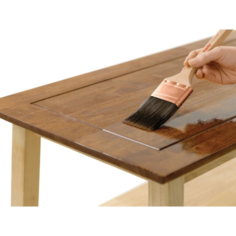 طلاء البولي يوريثان الزيتي سريع الجفاف مينواكس، شفاف شبه لامع - 473 مل-2