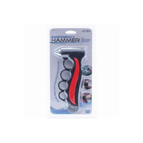 Custom Accessories 3 in 1 Vehicle Escape Emergency Hammer Black