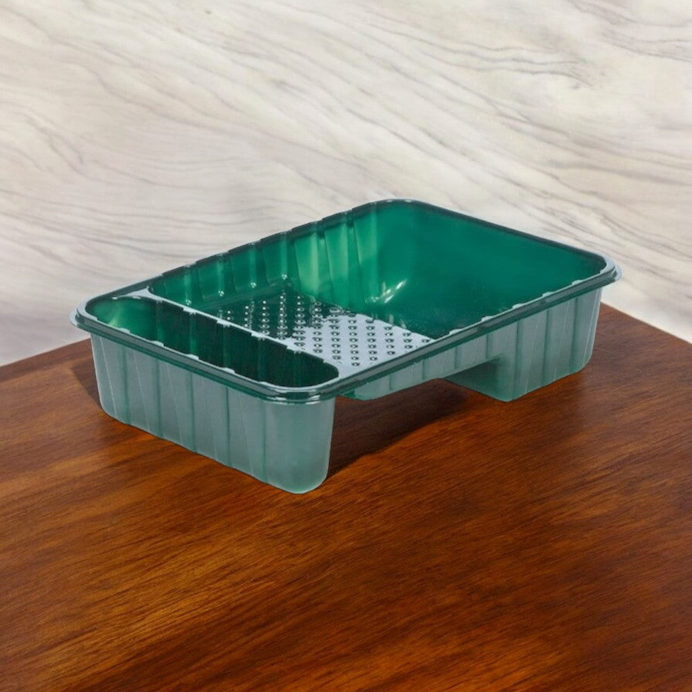 Linzer Plastic Tray, 7 Inch, Green