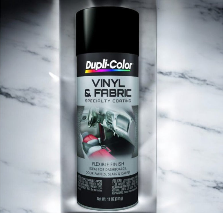 بخاخ طلاء فينيل وأقمشة أسود غير لامع دوبلي كولر-2